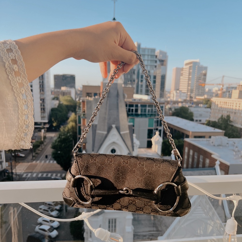 Gucci Horsebit Chain Clutch